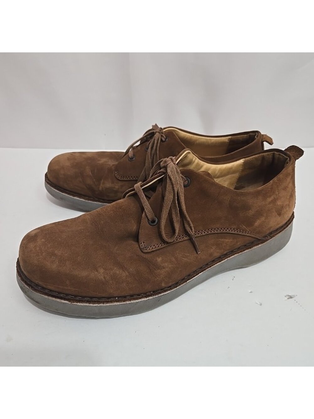 Samuel Hubbard Hubbard Free Mens Size 11.5 Nubuck Brown M1100-011 Shoes
